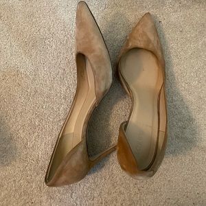 J.Crew Lucie Suede Pumps in Ashen Brown Size 10 in women’s